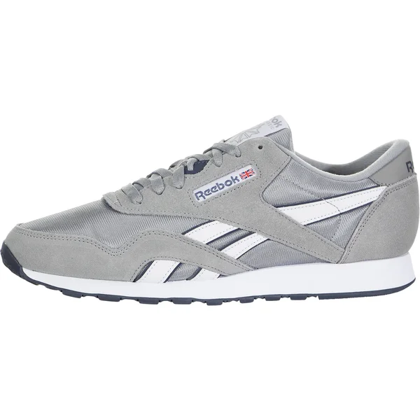 Reebok Classic Nylon Men's Shoes, Size: 3.5, Gray