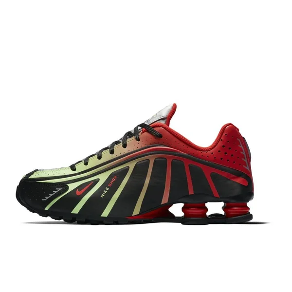 Nike Shox R4/ Neymar Jr - Black/Challenge Red/Metallic Silver Black - 11