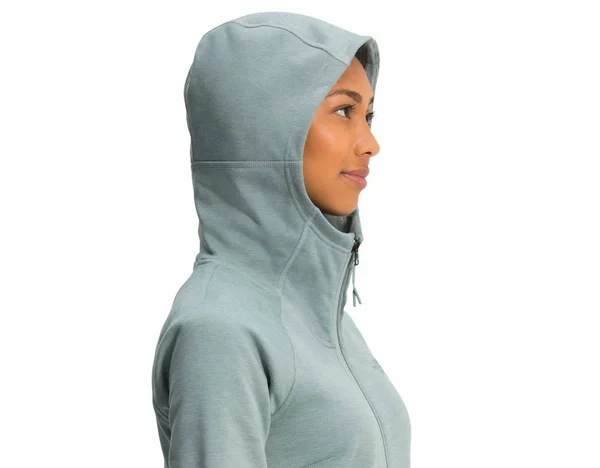 The North Face Canyonlands Hoodie Womens Silver Blue Heather