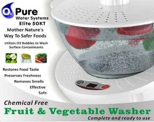 O3 Pure Elite 50 KT Fruit & Vegetable Washer System
