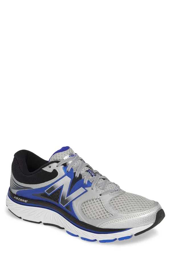 New Balance 940v3 Shoe Men's Running - Silver-Blue-Black, 12