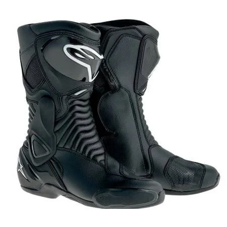 Alpinestars Smx-6 Mens Racing Boots Black - Men's, Size: 42 EUR