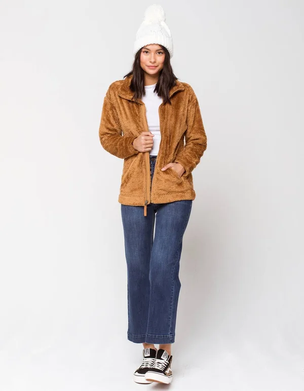 The North Face Furry Fleece 2.0 Jacket Women's - Cedar Brown - Medium