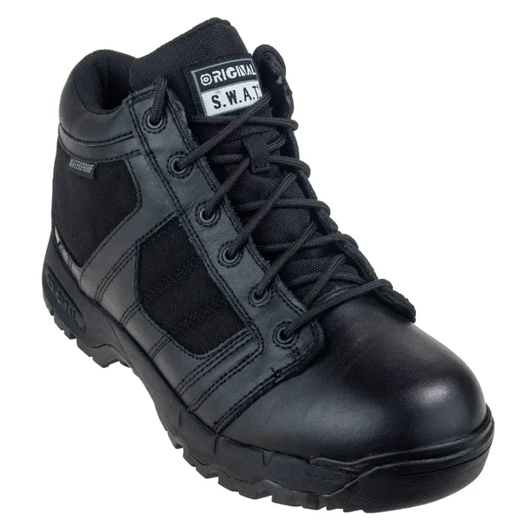 Men's Original S.W.A.T. Metro Air 5 inch Waterproof Side-Zip - Size: 16, Black