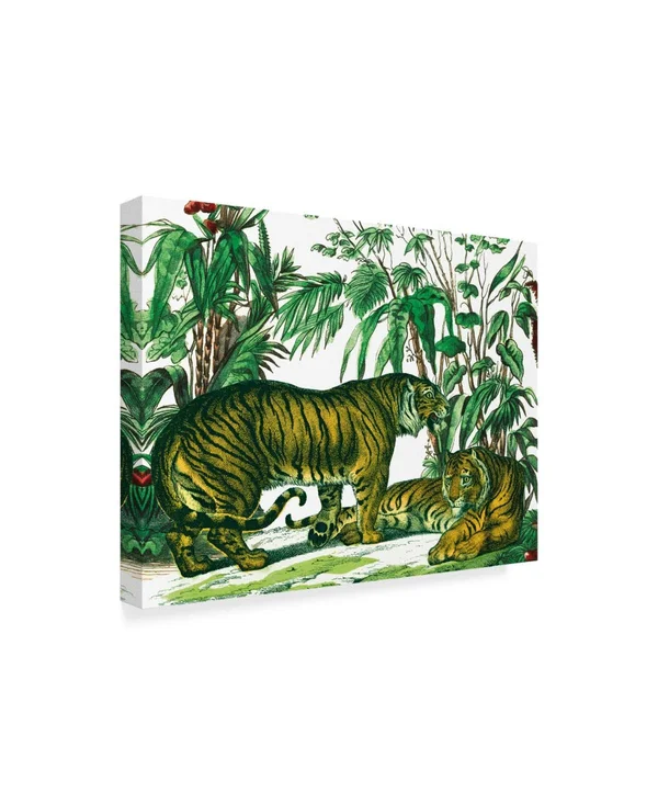 Wild Apple Portfolio 'Jungle Flair V' Canvas Art 35x47