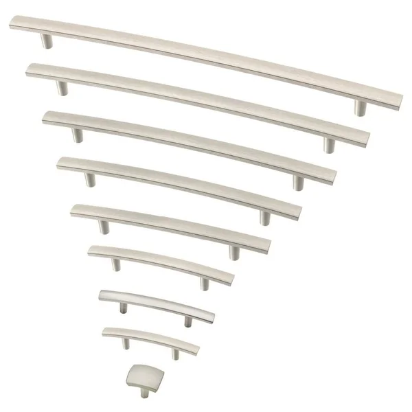Brainerd Caroline 36-Pack 5-1/16-in Center to Center Satin Nickel Arch Handle Drawer Pulls, P24429W-SN-K3