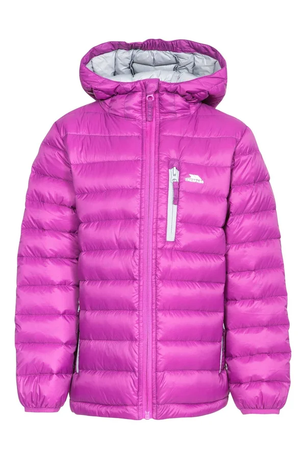 Trespass Girls Morley Jacket Purple Orchid 9-10