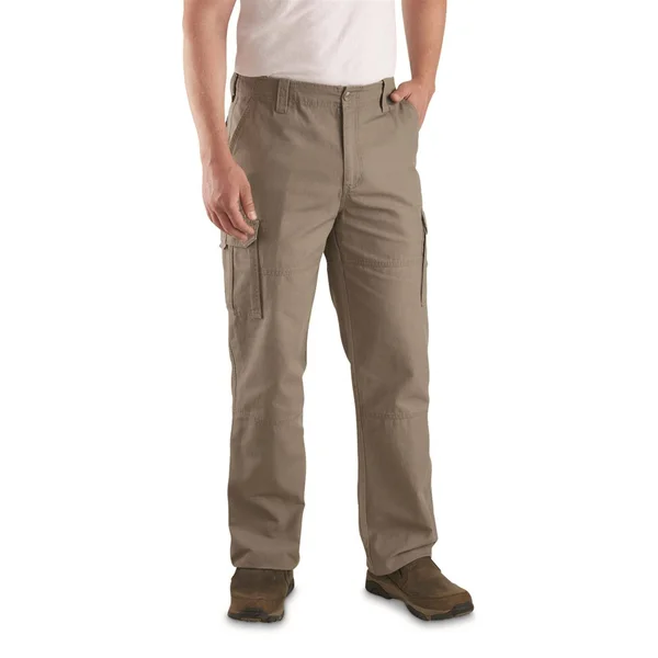 Guide Gear Men's Outdoor Cotton Cargo Pants, Male, W38 L34, Driftwood