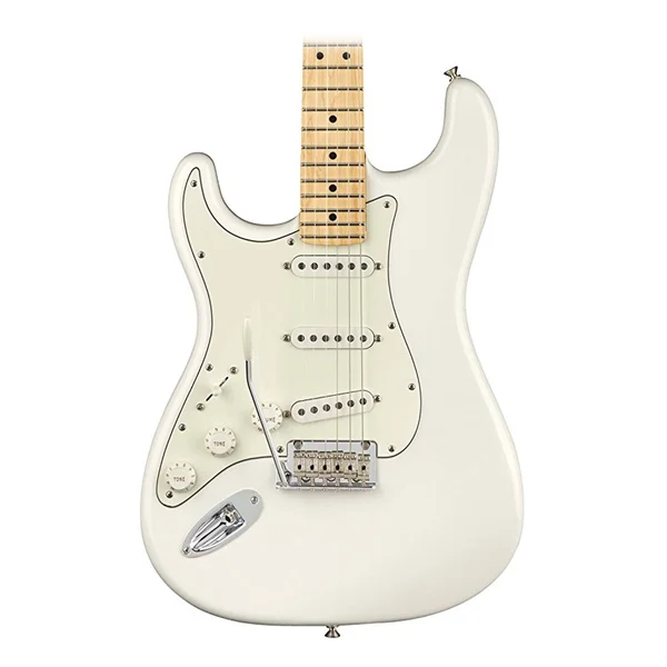 Fender Player Stratocaster Left-Handed Electric Guitar Maple Polar White