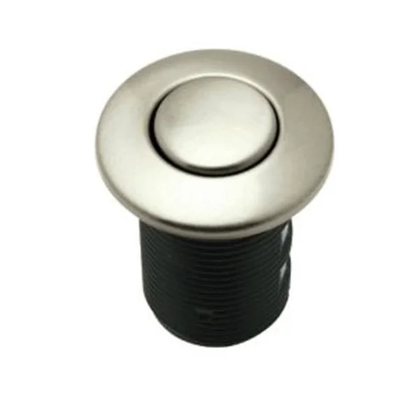 Mountain Plumbing MT953R/CPB Raised Cabinet Mount Round Classic Touch Waste Disposer Air Switch - Polished Chrome