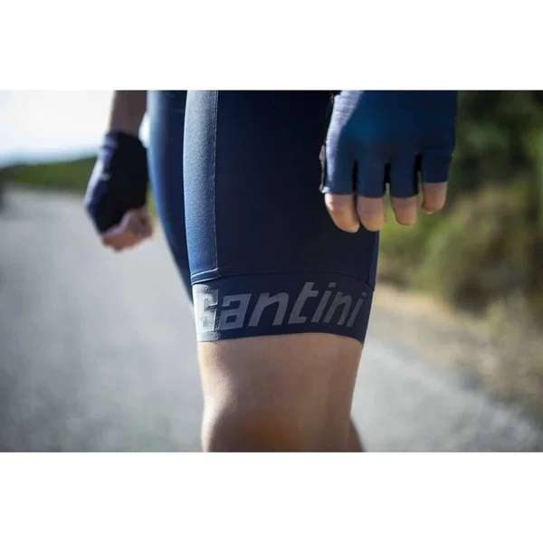 Santini Impact Pro Bib Short - Blue