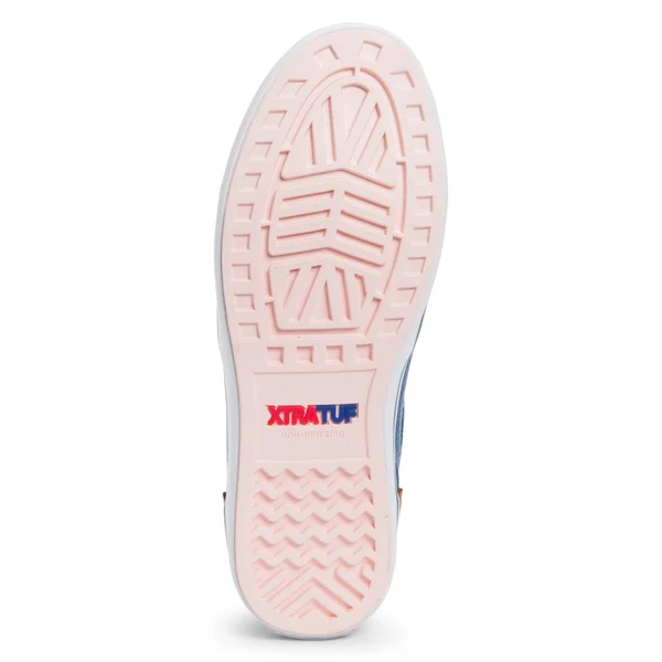 Xtratuf Women's Canvas Sharkbyte Deck Shoe - Blue, 8