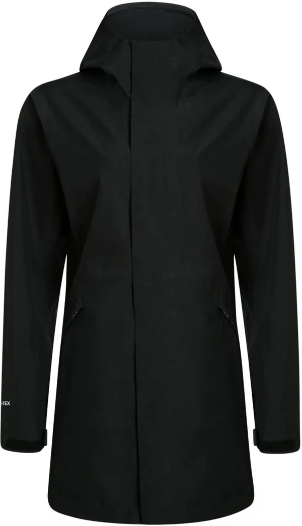 Berghaus Womens Limosa Long Waterproof Jacket Jet Black 10