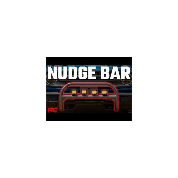 Rough Country Nudge Bull Bar w/ 20in LED Light 51046