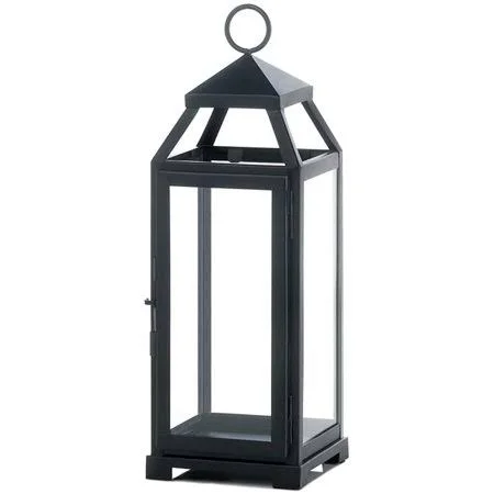 Accent Plus Gallery of Light Medium Lean & Sleek Candle Lantern, The Classic Style of This Candle Lantern Makes It Fit Right