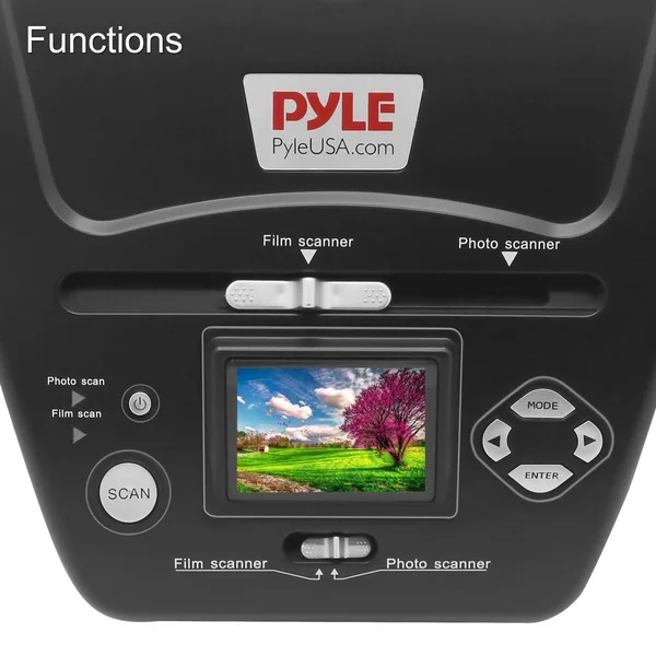 Pyle Digital 3-in-1 Photo, Slide and Film Scanner (PSCNPHO53.5)