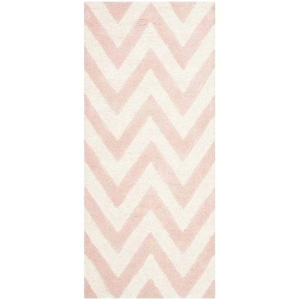 Safavieh Cambridge CAM139K Purple - Ivory Rug 2&6x22 x 12& Runner