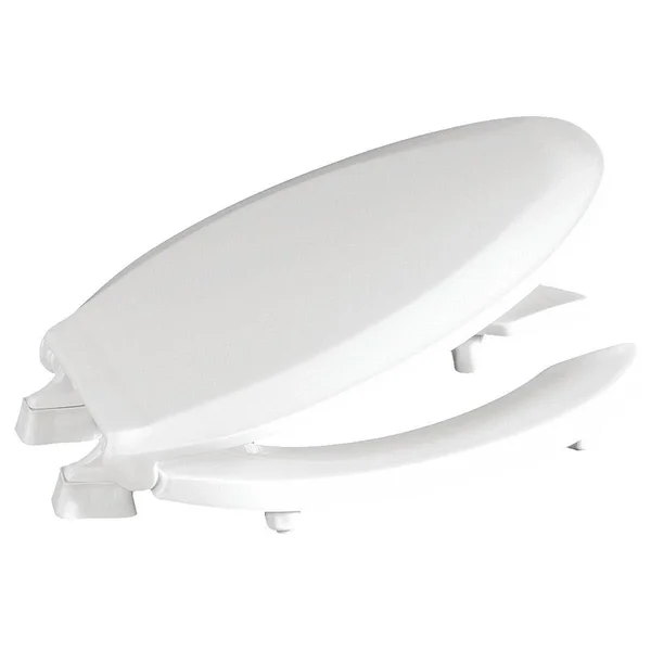 Centoco HL820STS-001 Plastic Elongated Toilet Seat with Open Front, White