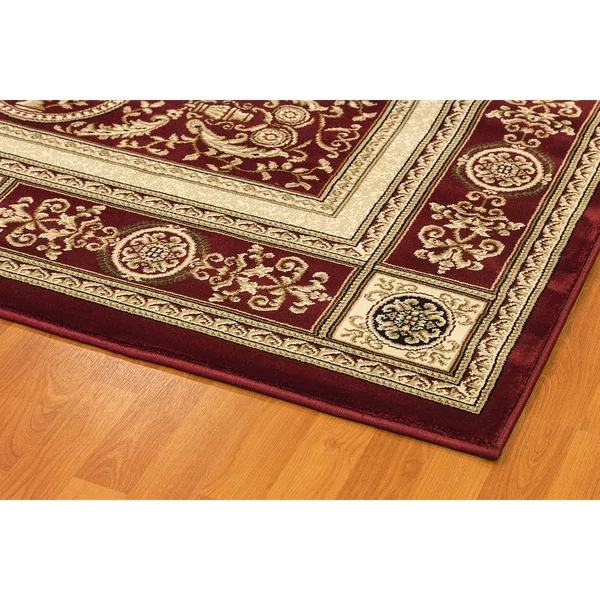 Dynamic Rugs Legacy 58021 Rug, 2& x 3&6x22, Red