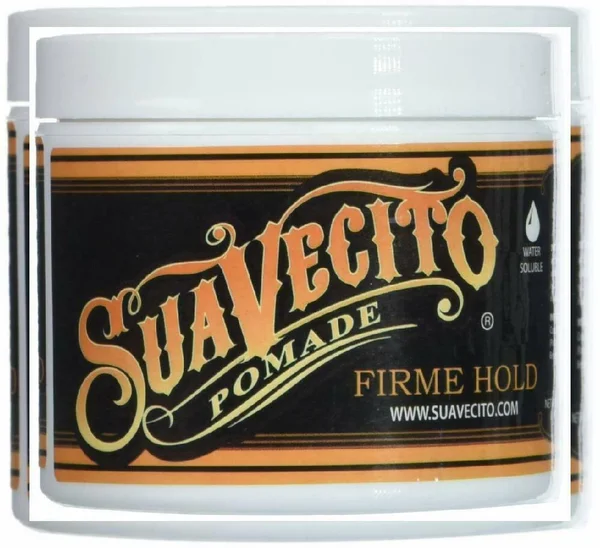 Suavecito Pomade Firme (Strong) Hold 4 oz (Pack of 3)