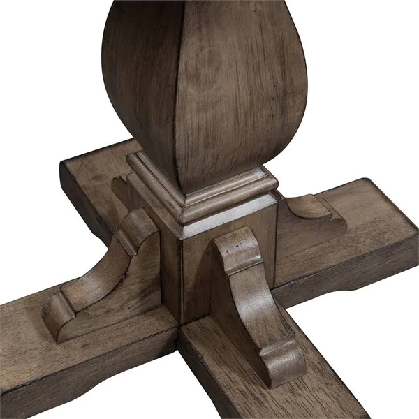 Liberty Furniture Industries Harvest Home Drop Leaf End Table - Brown