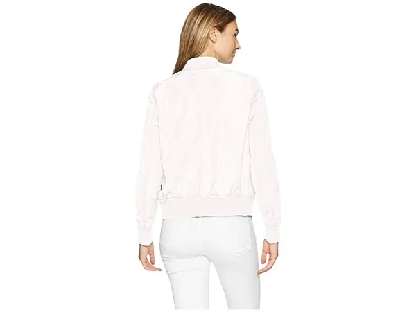 Levi&s Women's Zip-Detail Bomber Jacket - White - Size M