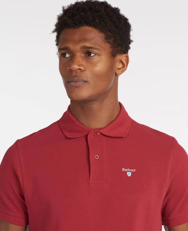 Barbour Sports Polo Shirt - Biking Red - M