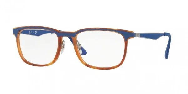 Ray-Ban RX7163 Eyeglasses - Matte Havana/5200 55-19-145