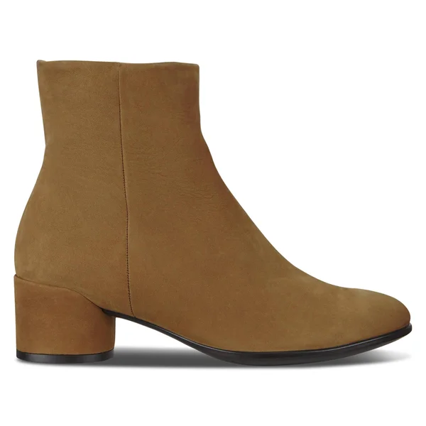 Ecco Shape 35 Mod Block Boot Size - Brown - Ankle Boots