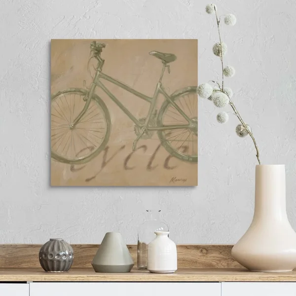 Cycle - Canvas Wall Art, 16x16, Great Big Canvas
