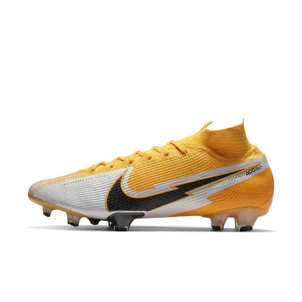 Nike Mercurial Superfly 7 Elite FG Firm-Ground Soccer Cleats in Orange, Size: 12.5, Aq4174-801