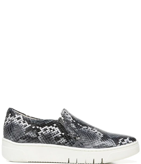Naturalizer Hawthorn Sneakers - Blue Grey Snake Leather