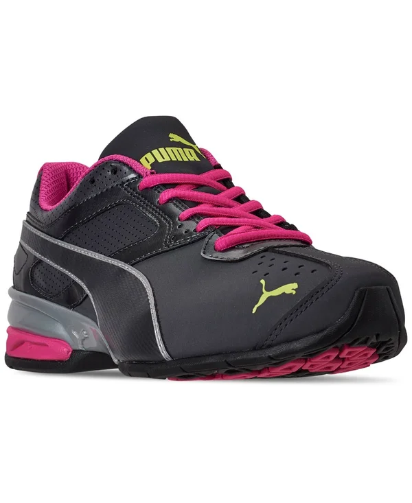 Puma Tazon 6 FM Women's Sneakers - 5.5, Periscope/Silver/Pink Glo