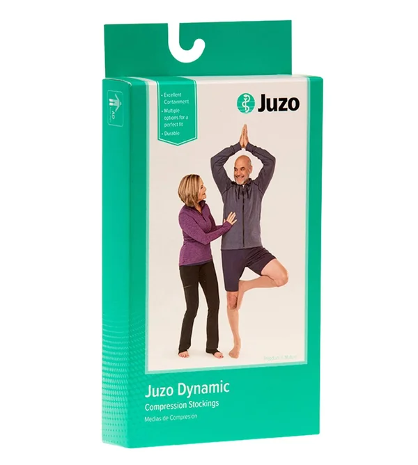 Juzo Dynamic 40-50 mmHg Open Toe Pantyhose, VI, Regular, Beige