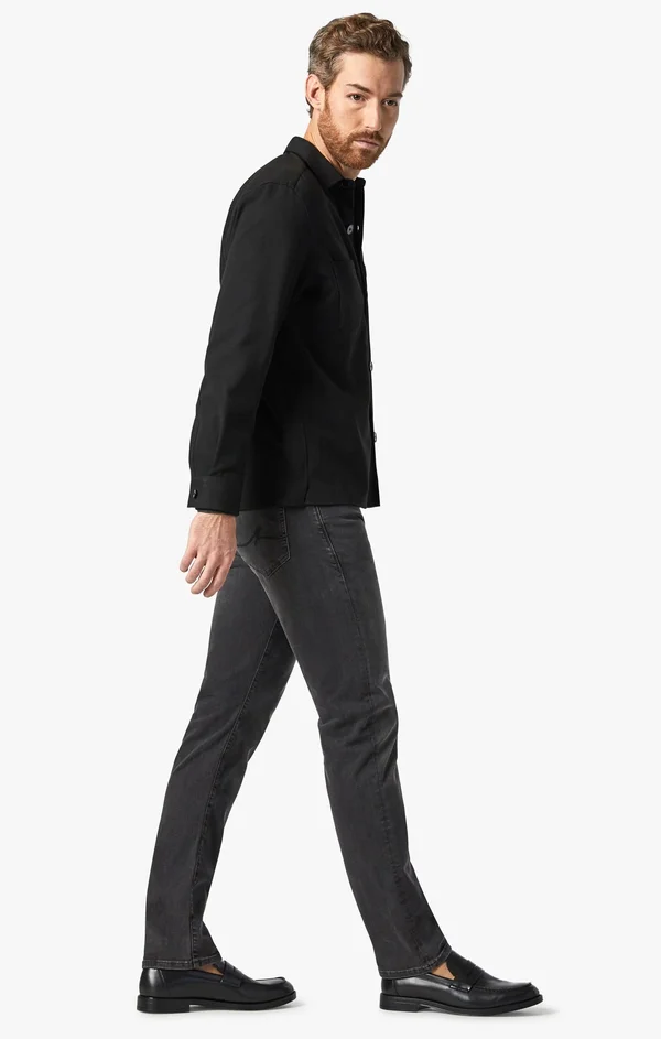 34 Heritage Men's Courage Mid Rise Straight Leg Jeans