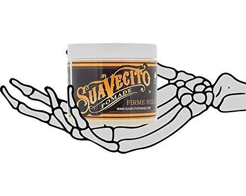 Suavecito Pomade Firme (Strong) Hold 4 oz (Pack of 3)