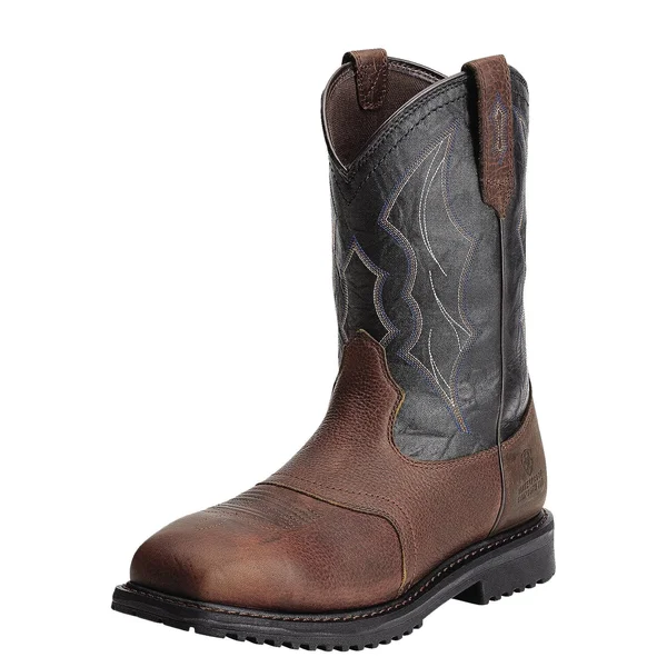 Ariat 10012932 Men's RigTek Wide Square Composite Toe H2O Oiled Brown