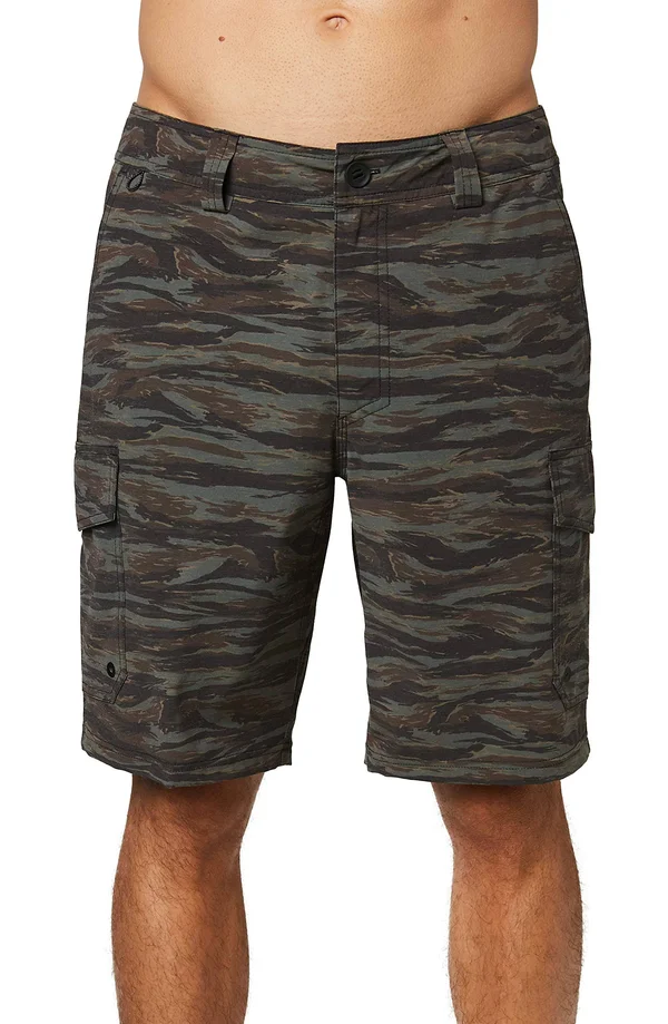O&Neill Trvlr 20x22 Cargo Hybrid Shorts Men's Camo - 36