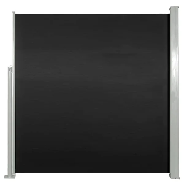 vidaXL Retractable Side Awning 55.1x22x118.1x22 Brown 45358