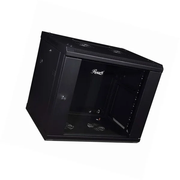 Rosewill RSWM-9U001 9U 450mm Deep Single Section Wall Cabinet Tou, 19.80" x 23.60" x 17.70"