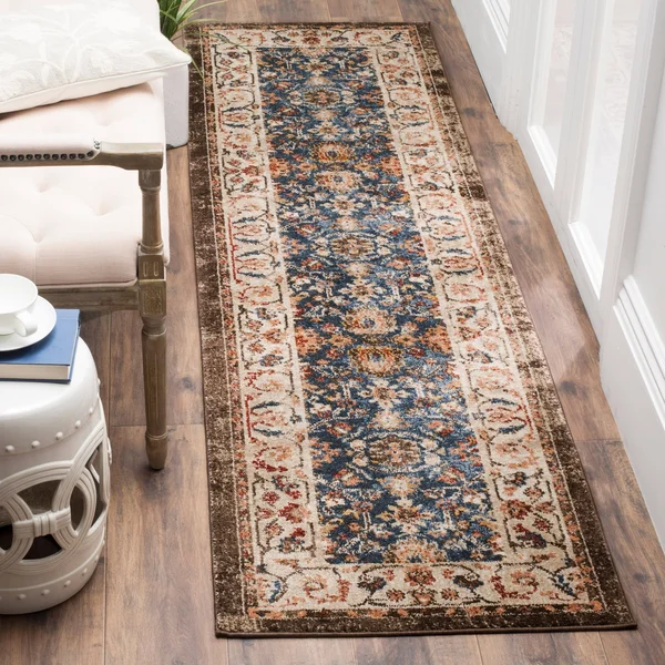 Safavieh 2&-3x22 x 6& Bijar BIJ650B Royal Ivory Rug
