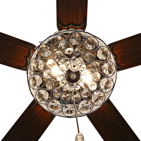 River of Goods 52 inch Luxe Enlaced Crystal LED Ceiling Fan with Light