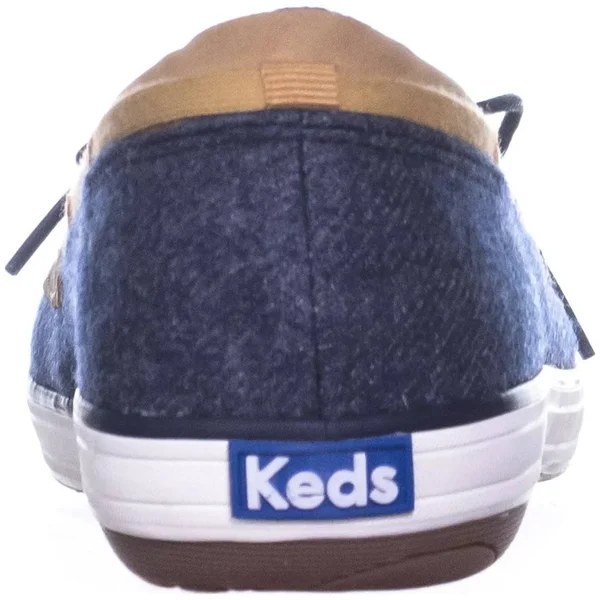 Keds Glimmer Women's Boat Shoes - Blue (Navy), 8.5