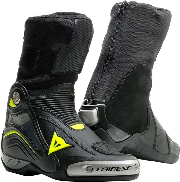 Dainese Axial D1 Boots - Black/Fluo Yellow - 44