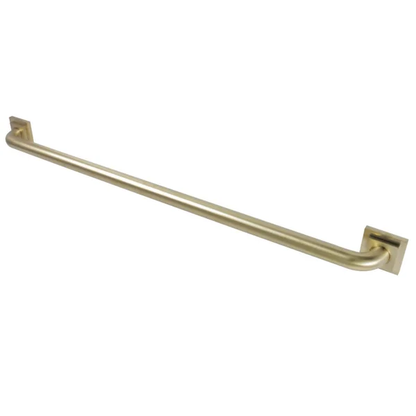 Kingston Brass Dr614367 Claremont 36x22 Decorative Grab Bar, Satin Brass