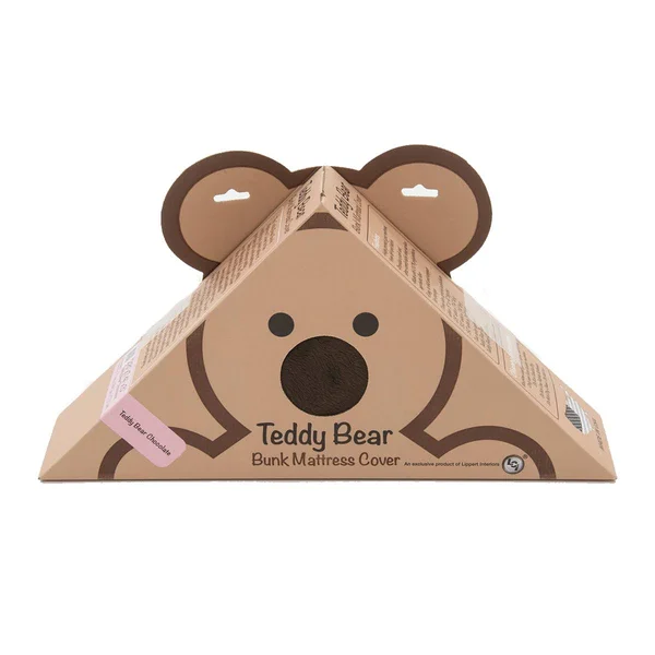 Lippert Teddy Bear Bunk Mattress COVER, Chocolate, 679285