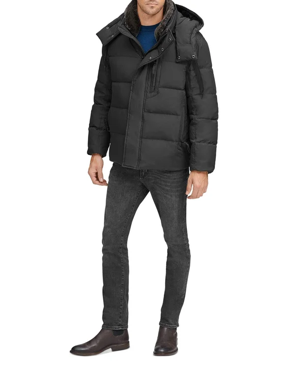 Marc New York Men's Baltic Parka - Black - Size Small