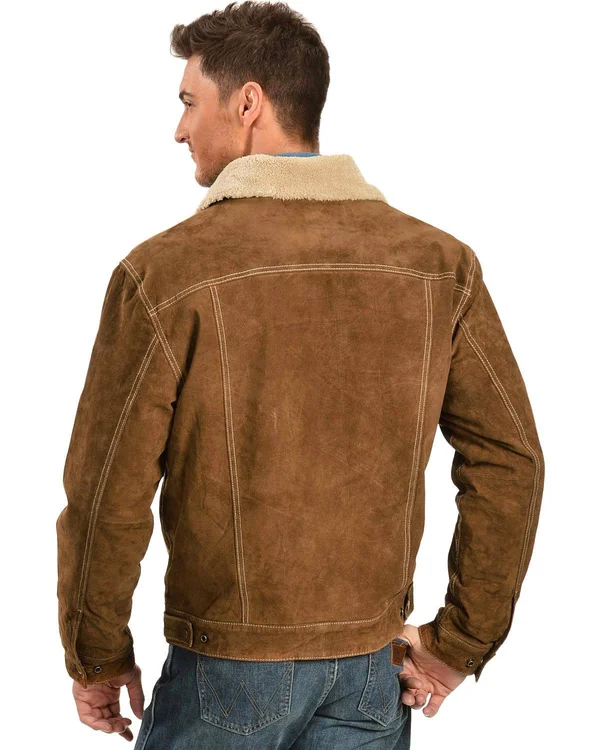 Scully Men's Boar Suede Western Jacket