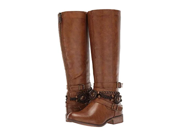 Roper Women's Penny Zip Tan Fashion Boots