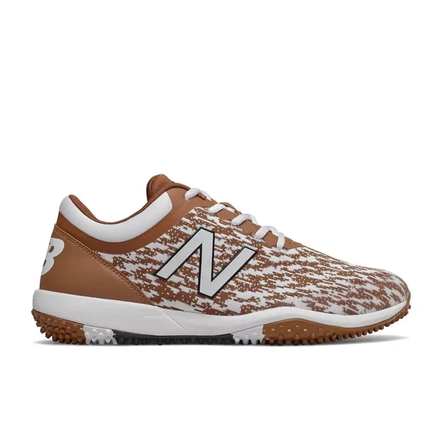 New Balance Men's 4040v5 Turf - Orange/White (Size 9.5 wide)